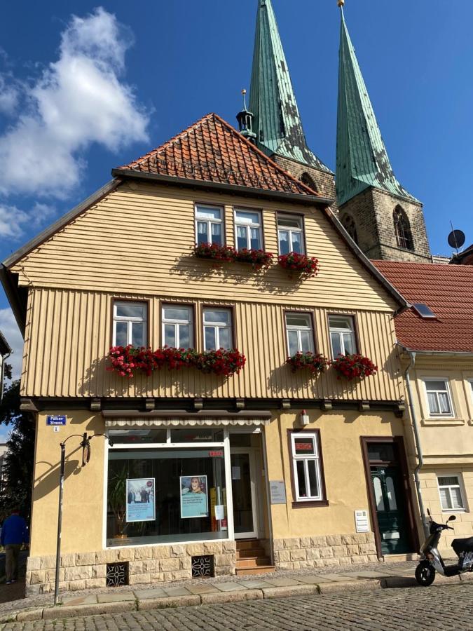 Apartament Zum Mathildenbrunnen Quedlinburg Zewnętrze zdjęcie