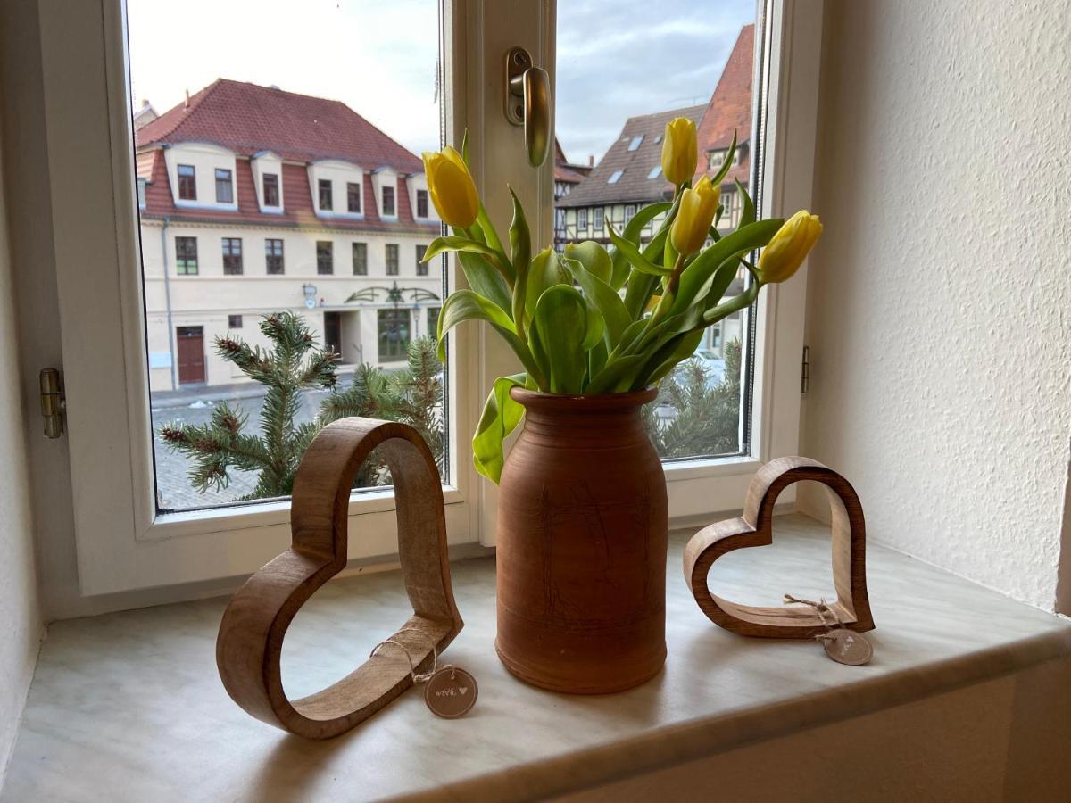 Apartament Zum Mathildenbrunnen Quedlinburg Zewnętrze zdjęcie